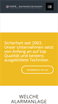 Mobile Screenshot of lehner-sicherheitstechnik.at